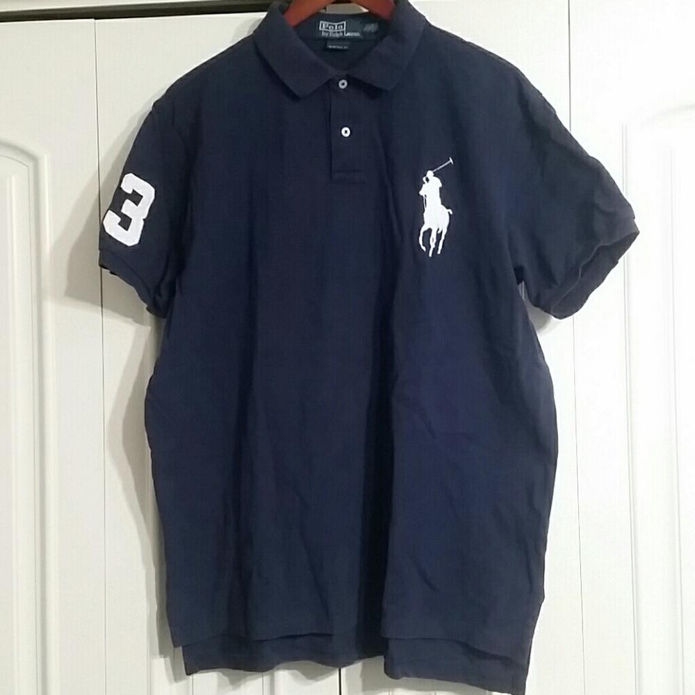 Polo Ralph Lauren Polo Shirt Navy Blue